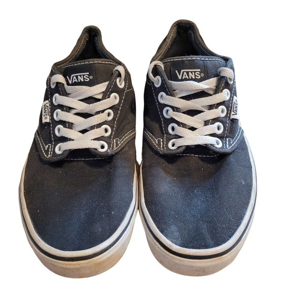 Vans Shoes - Black Vans Era Low Top Lace Up Unisex Women's Sz 8.5/Men's 7